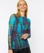 AMB Designs Mesh Tee "Blue Lagoon"
