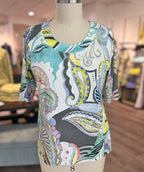 Bianca Dini Fresh Color Swirl Tee 38 or 44