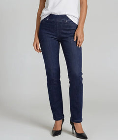 Straight Leg Pull on Jean