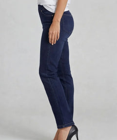 Straight Leg Pull on Jean