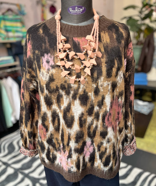 Elliott Lauren Animal Glam Sweater
