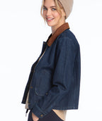 Elliott Lauren Denim and Cord Jacket LAST ONE