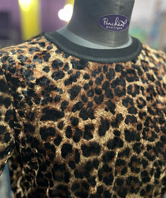 Elliott Lauren Leopard Velvet Tee