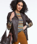 Elliott Lauren Snap Out of It Jacket Chocolate