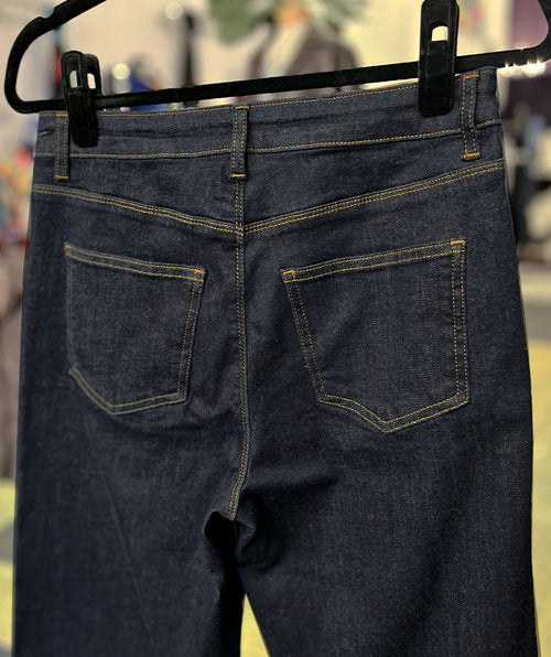 Elliott Lauren Wide Dark Denim Jean