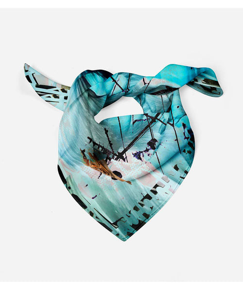 Isabelle Gougenheim "L'Oiseau Bleu" Bandana