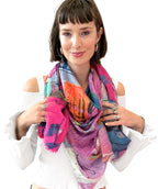 Isabelle Gougenheim "Bloom" Silk Scarf