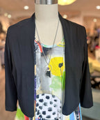 Jersey Bolero Cardigan, Black or White old