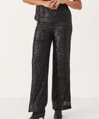 Part Two Black Sequin Pant size XS