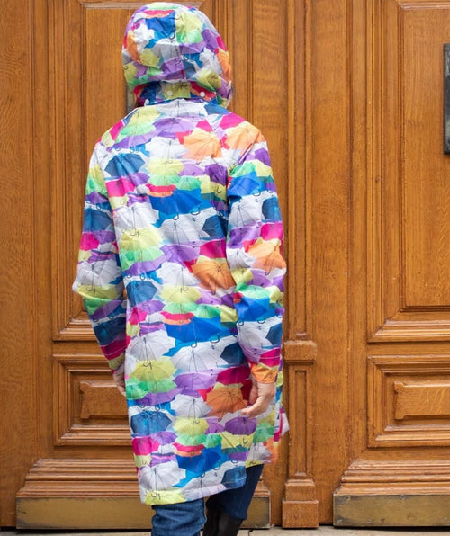 Parapluie imperméable imperméable multicolore