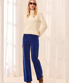 Tribal Corduroy Trouser Stellar Blue