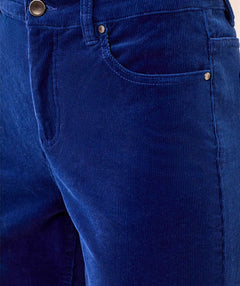 Tribal Corduroy Trouser Stellar Blue