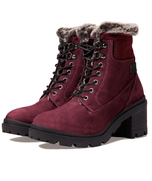 Phyllis Suede Boot Cherry Wine - Premium from Eric Michael - Just $88! Shop now at Mary Walter