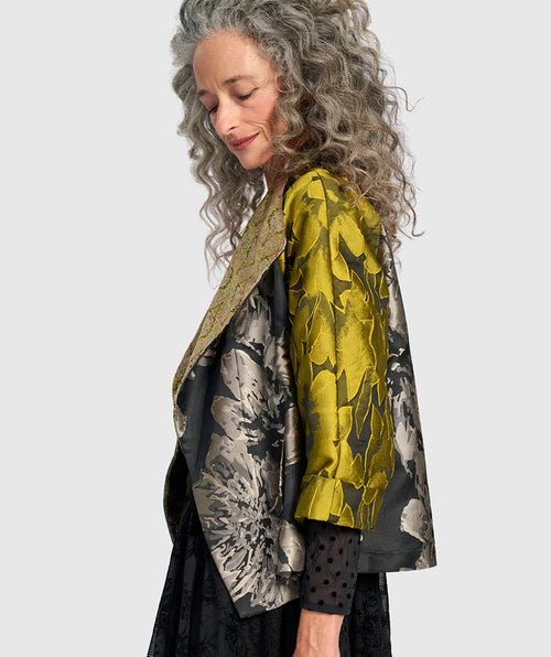 Alembika Gilded Elegance Brocade Jacket