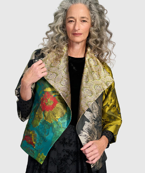Alembika Gilded Elegance Brocade Jacket