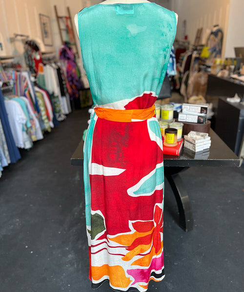 APNY Bright Splash Maxi Dress