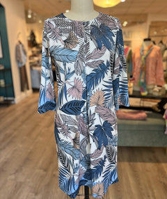 Bianca Leaves & Feathers Dress size 42