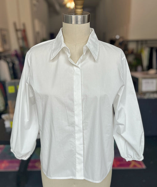 B.Yu Boxy White Shirt M or XL
