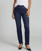 Straight Leg Pull on Jean