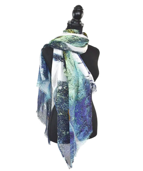 Rodero Striking Abstract Scarf