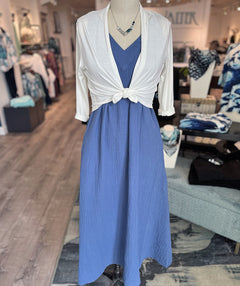 Elliott Lauren Gauze Maxi Dress