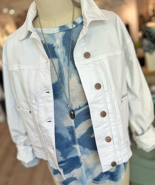 Elliott Lauren Sea Spray Print Tee