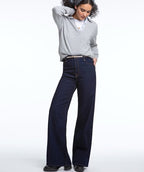 Elliott Lauren Wide Dark Denim Jean