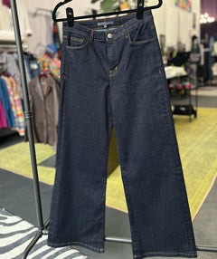 Elliott Lauren Wide Dark Denim Jean