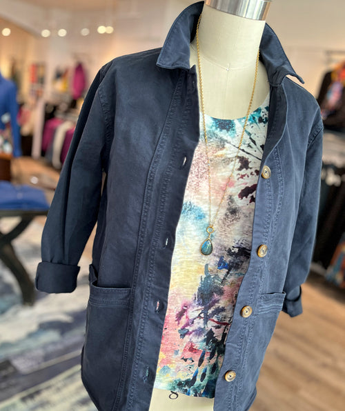 Seaside Jacket Indigo LAST ONE