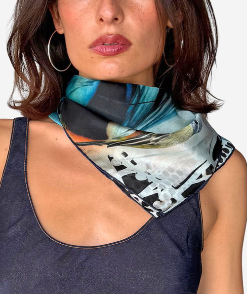 Isabelle Gougenheim "L'Oiseau Bleu" Bandana