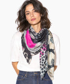 Isabelle Gougenheim "Horizon" Silk Scarf
