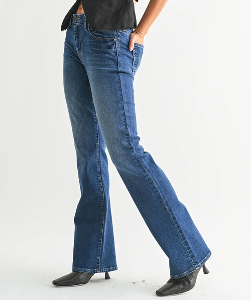 Perfect Dark Bootcut Jean