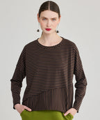 Luukaa Stripe Mix Pullover