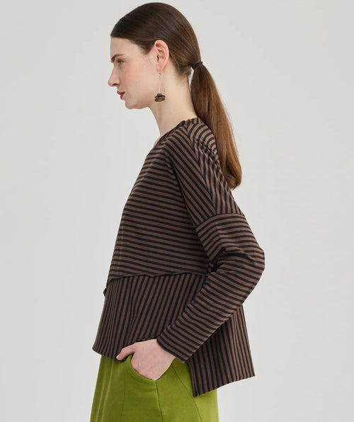 Luukaa Stripe Mix Pullover