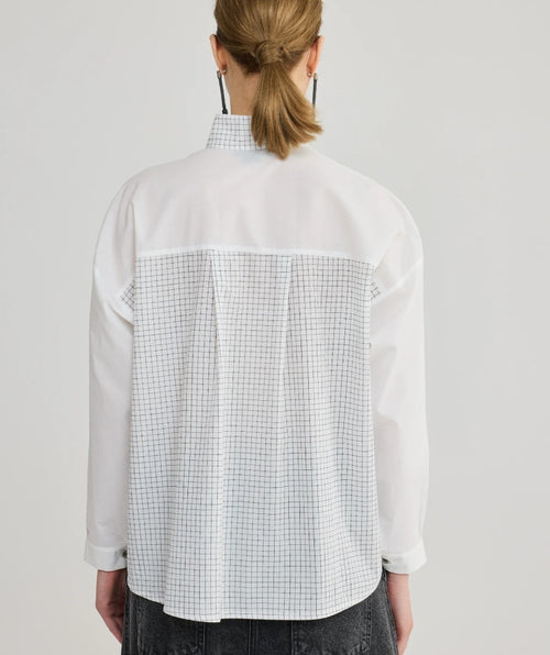 Luukaa Forest Grid Relaxed Shirt
