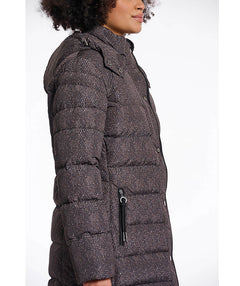 Rino and Pelle Nusa Print Puffer Coat LAST ONE