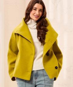 Tribal Lofty Chic Funnel Jacket Equinox