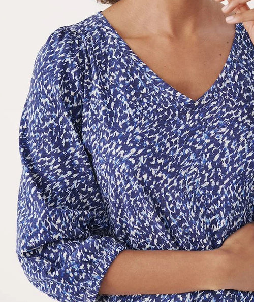 V-neck granite print tee XL - Premium tops from Part Two - Just $44! Shop now at Mary Walter